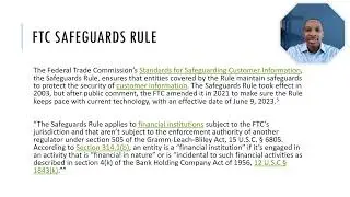 FTC Safeguards Rule Explained: Protect Customer Data in 15 Minutes!
