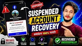 Facebook account suspended 180 days | Facebook 180 days suspended problem | Facebook