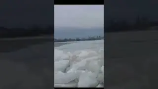 Nature# Qudrat # Ice Tsunami #🫣