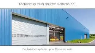 Extra Large Industrial Roller Shutter Door