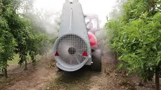 Опрыскиватель аксиальный Wanner (AGROselection) в работе. Тывровский район. 12.06.2018