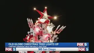 Old Globe Theatre Kicks Off Holidays With Tree Lighting