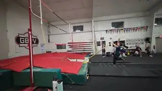 Oliver 13 foot bungee for first practice at 7 steps.