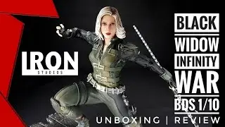 Iron Studios BLACK WIDOW Infinity War BDS Art Scale 1/10 - unboxing & short review