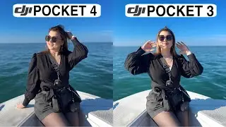 DJI Pocket 4 Vs DJI Pocket 3 Camera Test Comparison