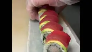 Serenas sushi Roll 🥑🥓😍