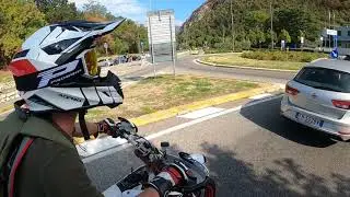Tipica colazione a Iseo...Crf 450R 2018 Motard