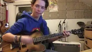 Nico Marsoun - Beim Trachtenfest - Ibanez AF55-TF + Fender Champion 100