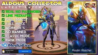 NEW Script Skin Aldous Collector Realm Watcher No Password | Full Effect & Sound | Latest Patch