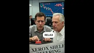 Panicked Xerox Retail Investors Sell Off!!!  Shelf Offering of $250m EXPLAINED