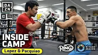 INSIDE CAMP: Manny Pacquiao Joins Teofimo Lopez for Intense Training Before Shakur Stevenson Fight