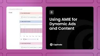 Using AMIE for Dynamic Ads and Content