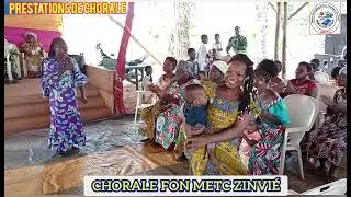 PRESTATION DE CHORALE FON DE LA M.E.T.C ZINVIÉ/ J-3 PISCINE DE SILOÉ 2025
