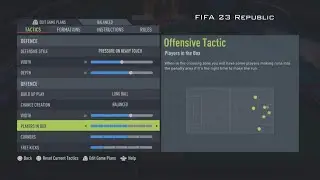 Preparing for FIFA 23 - My custom tactics for FIFA 22