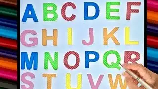 Alphabet | ABC Song | learn ABC capital & small | alphabet writing | nursery rhymes for kids | ABCD 