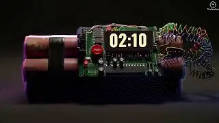 5-Minute Bomb Blast Countdown Timer 💣🔥 | Start & End Alert + Ticking + Background Music