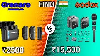 Grenaro vs Godox movelink m2 Mic | Hindi | Wireless Mic | Field Test | 24 FPS Studios |