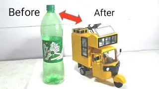 How to make mini Auto house/ handmade miniature model/Making video/