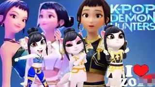 🎵 K-Pop Demon Hunters Zoey Character | MY TALKING ANGELA 2