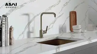 CALACATTA RHYME | Quartz | Asmi Surfaces