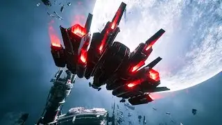Gunship Everspace 2 Okkar Fregate Rift 4000 Lunacy