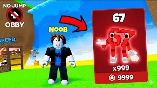 Level 1 Noob Tried NO JUMP Challenge 😱 | Can I Unlock This OP Item?