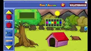 G2J The Puppy Escapes from the Pit walkthrough - games2jolly