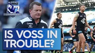 Pressure rising on Voss after Carlton's 'embarrassing' loss to 'tough' Roos - Sunday Footy Show