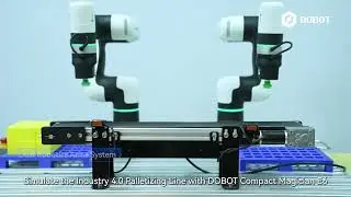 📦 Revolutionize Learning with Magician E6 Palletizing Simulation! 🎓