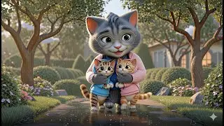 The Luxury of Simple Love | Grandma Cat and Her Kittens