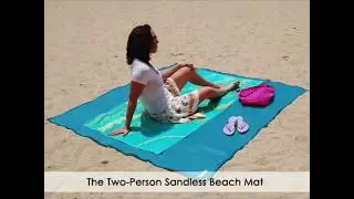 Sand-Free Beach Mat | Uniqueology |  