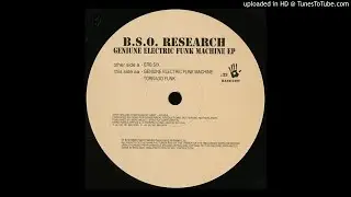 B.S.O. Research &lrm;&ndash; Genuine Electric Funk Machine