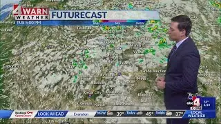 Soggy weather settles into Northern Utah Monday, high mountain snow