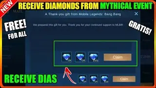 RECEIVE FREE DIAMONDS FROM MYTHICAL BROWSER EVENT | MOBILE LEGENDS 2021