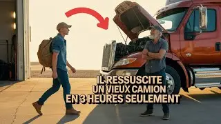 INCROYABLE ! Un M&eacute;canicien Au Ch&ocirc;mage R&Eacute;V&Egrave;LE Comment Il A R&Eacute;PAR&Eacute; un Camion D&Eacute;LAISS&Eacute; en 3 Heures
