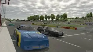 iRacing Street Stocks | Wheel to wheel battle and back marker trouble | Round 8 | Race 1 | Lanier