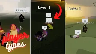 YBA 1v1 player Stereotypes