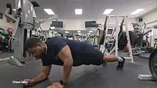 September, Favorite Exercise Challenge - Chase Haley, Down Down Up Up Plank