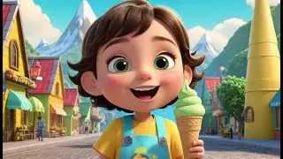 Learn Colors with Ice Cream Scoops &ndash; Ice Cream Truck Carnival | Fun Kids Song | Colorful Learning