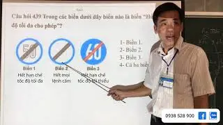 Biển báo phần 2 - Câu 374 đến 486 - Bí kíp học 600 câu thi bằng lái xe, mẹo thi lý thuyết ô tô