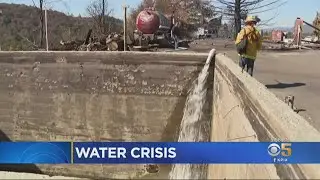Santa Rosa Neighborhood Faces Water Crisis After Fire Evacuations