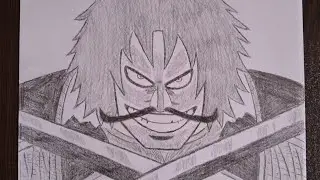 How to Draw Gol D. Roger | One Piece Drawing Tutorial (Step by Step)