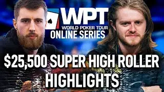WPT Online HighLights $25k SHR CARREL | IMSIROVIC | MALINOVSKI Final Table Poker