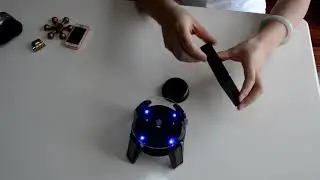 solar display stand