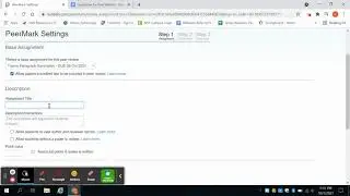 Peer Review Setup Part 1