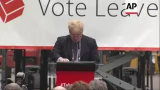 London Mayor on UK's 'Vote Leave' campaign