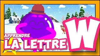 Apprendre la Lettre W facilement🐵⭐ Vidéo éducative pour les tout-petits
