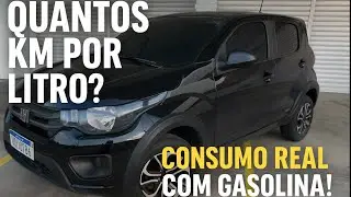 Fiat Mobi 2025 com Gasolina Comum: Quantos km por litro na cidade?
