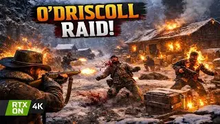 O&rsquo;Driscoll Gang Raid in RDR2 | RTX ON 4K Ultra Graphics #rdr2 #arthurmorgan #rtx #reddeadredemption