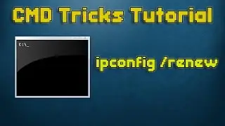 CMD Tutorial - 6 - ipconfig /renew  | How to release & renew IP Address using cmd